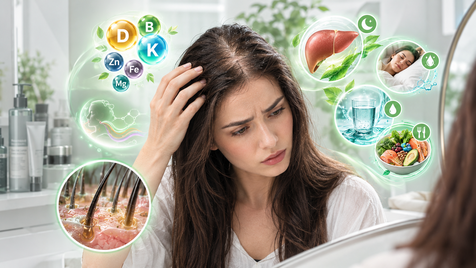 به چه علت ریزش مو شما متوقف نمیشود؟ مشکلی که شاید اصلاً از موها نباشد